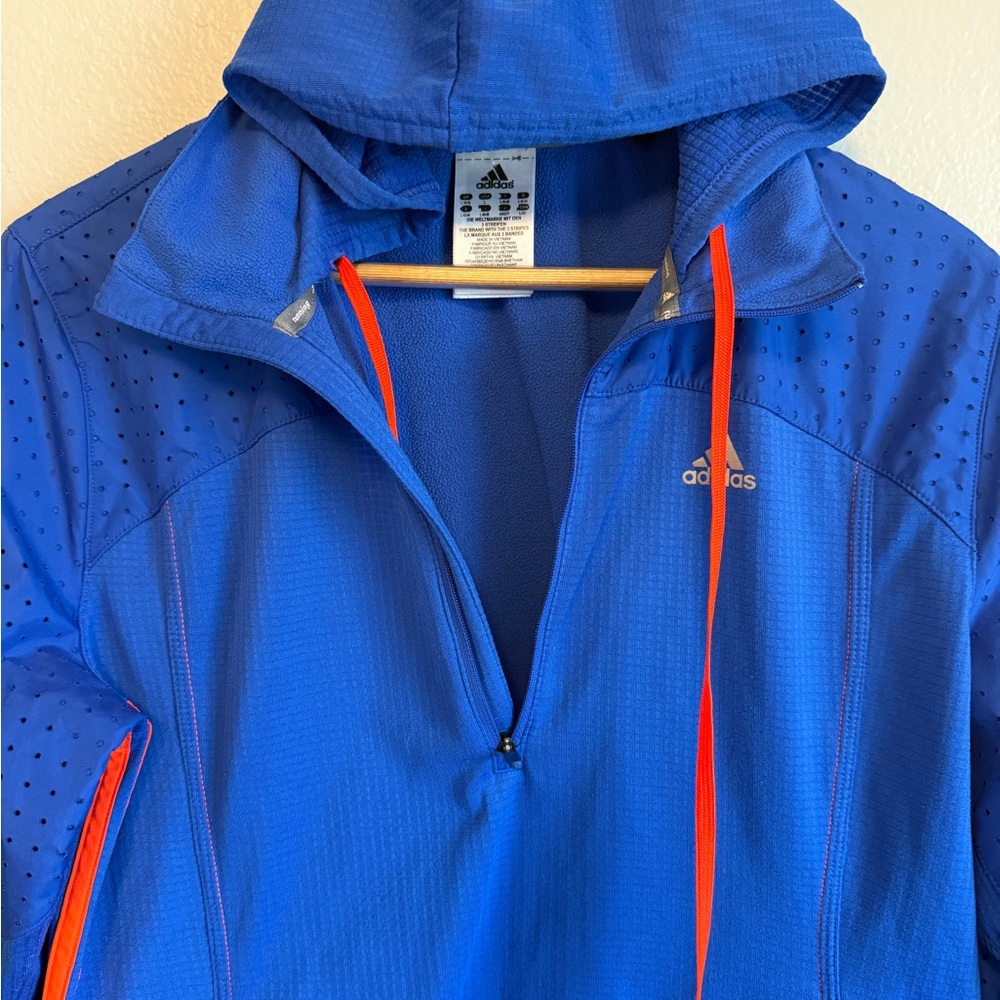 Adidas Performance Pullover in Blue and Orange - Picture 4 of 5